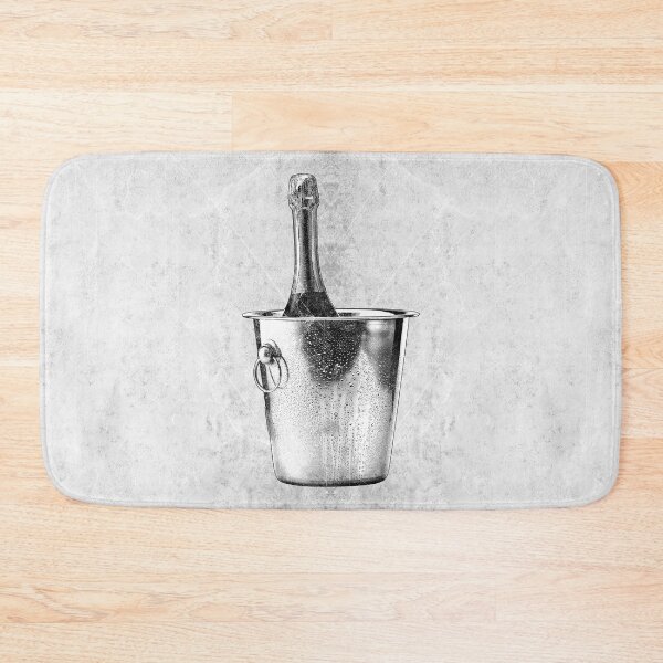 Item preview, Champagne Bottle Chilling in Ice Bucket designed and sold by Ghoul Enterprises.