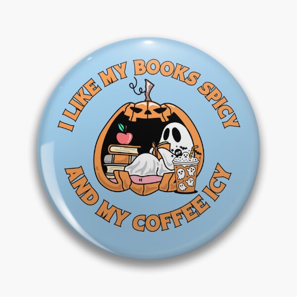 Item preview, I like my books spicy and my coffee icy designed and sold by BritishDelights.