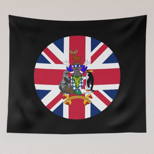 Item preview, South Georgia And The South Sandwich Islands Circle Flag GS designed and sold by shitpostee.