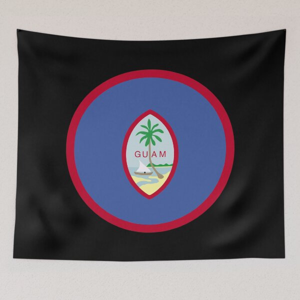 Item preview, Guam Circle Flag GU designed and sold by shitpostee.
