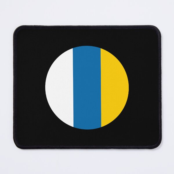 Item preview, Canary Islands Circle Flag IC designed and sold by shitpostee.
