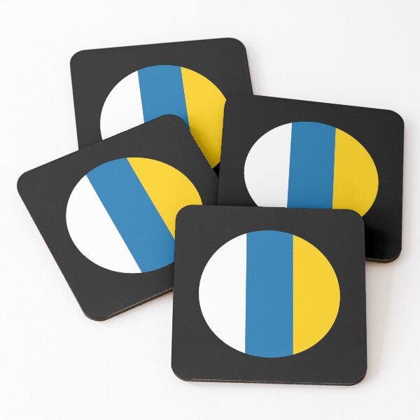 Item preview, Canary Islands Circle Flag IC designed and sold by shitpostee.