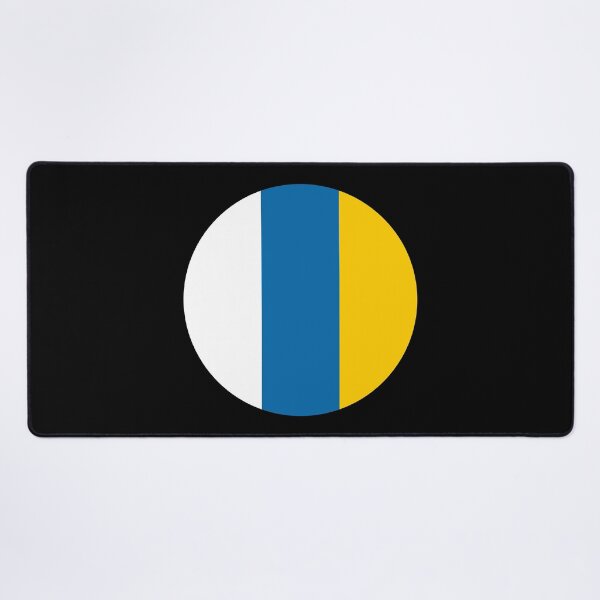 Item preview, Canary Islands Circle Flag IC designed and sold by shitpostee.