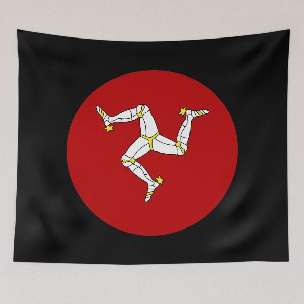 Item preview, Isle Of Man Circle Flag IM designed and sold by shitpostee.