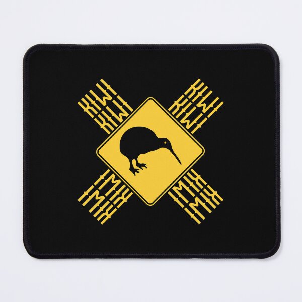 Item preview, KIWI Crossing (on Black) designed and sold by PawsitiveMum3.