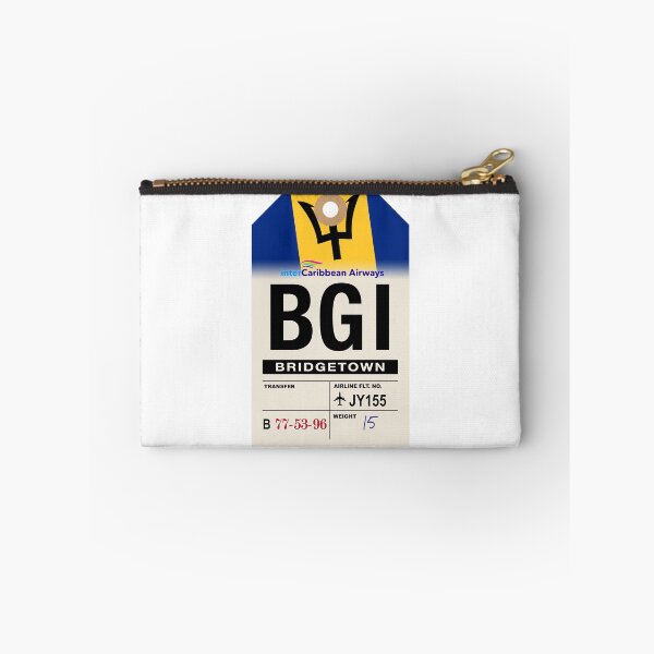 Item preview, Bridgetown (BGI) Barbados Airline Luggage Tag designed and sold by travelwitheric.