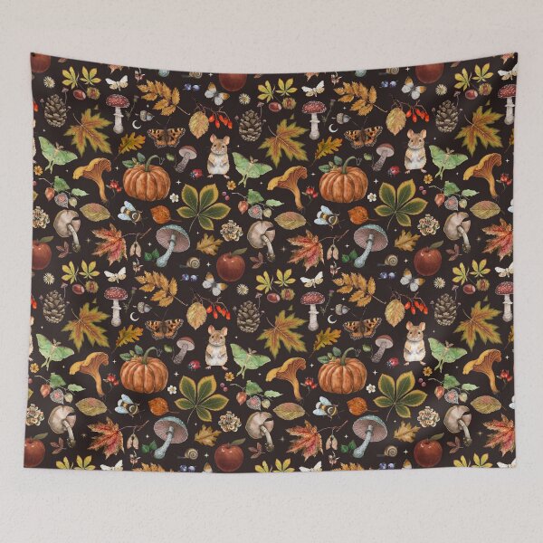Item preview, Cottagecore Fall artwork  designed and sold by Fairymeshop.