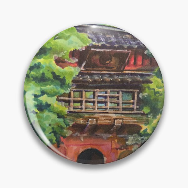 Artikelvorschau, Marker-Druck des Spirited Away-Tempels entworfen und verkauft von jadexjournal.