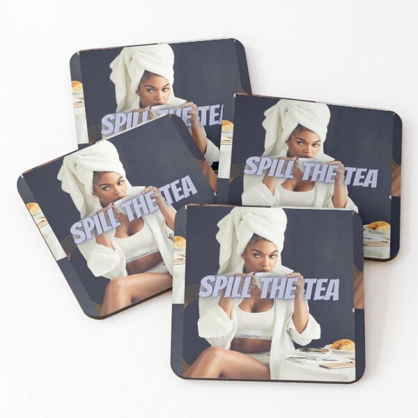 Item preview, Spill The Tea Morning Bathrobe Aesthetic Graphic designed and sold by RaeBoutique.