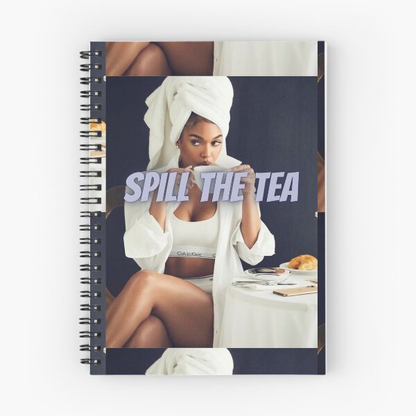 Item preview, Spill The Tea Morning Bathrobe Aesthetic Graphic designed and sold by RaeBoutique.