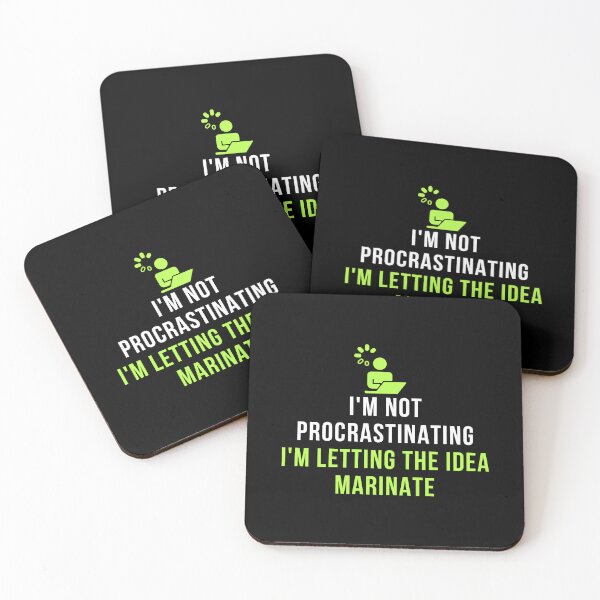 Item preview, I'm Not Procrastinating. I'm Letting The Idea Marinate. | Funny Creative Quote T-Shirt designed and sold by TongTang.