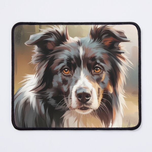 Item preview, Border Collie Oil Painting Portrait designed and sold by SellingWSarah17.
