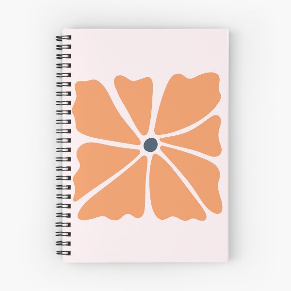 Item preview, Tangerine Folk Botanical Floral Design, Cozy Home Decor & Stationery designed and sold by SpringTeaDesigns.