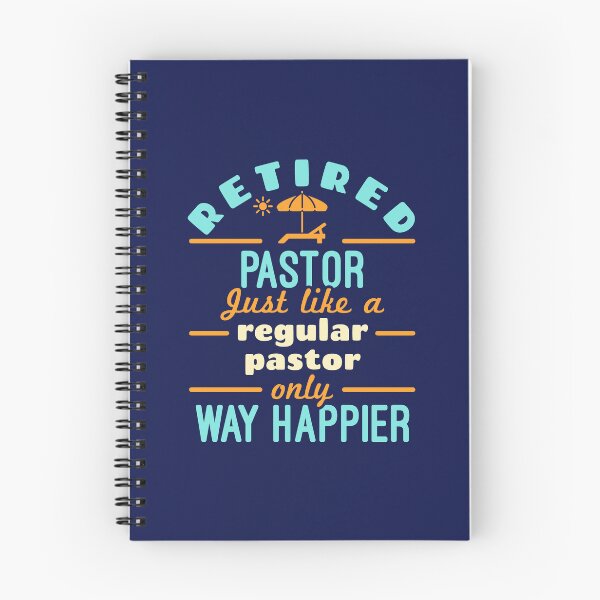 Item preview, Retired Pastor Preacher Retirement Funny Happier designed and sold by jaygo.