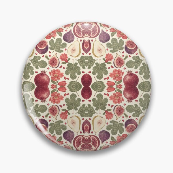 Item preview, Fig Pomegranate Autumn Fruit Pattern designed and sold by VerdantStudio.