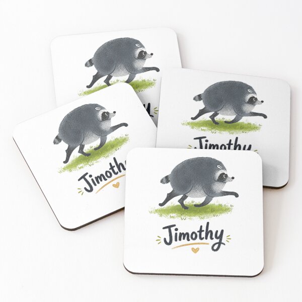 Item preview, Timothy Raccoon Watercolor Illustration, Cute Woodland Animal designed and sold by PixlCrypt.