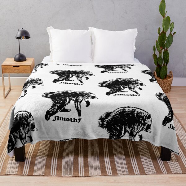 Item preview, Jimothy Raccoon Vintage Woodcut Funny Raccoon Meme designed and sold by PixlCrypt.