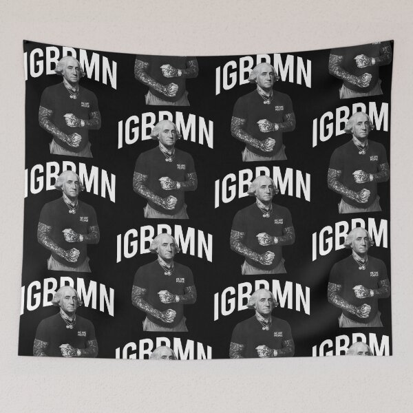 Item preview, IGBBMN Washington George Meme Parody designed and sold by PixlCrypt.