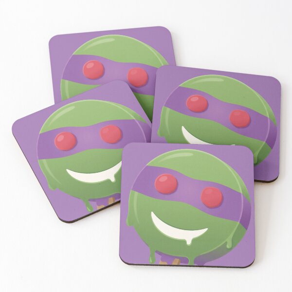 Item preview, Ninja Turtle Popsicle Donnie Retro Ice Cream Art designed and sold by webninja.