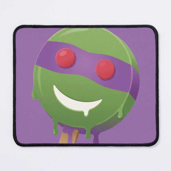 Item preview, Ninja Turtle Popsicle Donnie Retro Ice Cream Art designed and sold by webninja.