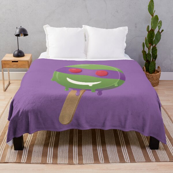 Item preview, Ninja Turtle Popsicle Donnie Retro Ice Cream Art designed and sold by webninja.