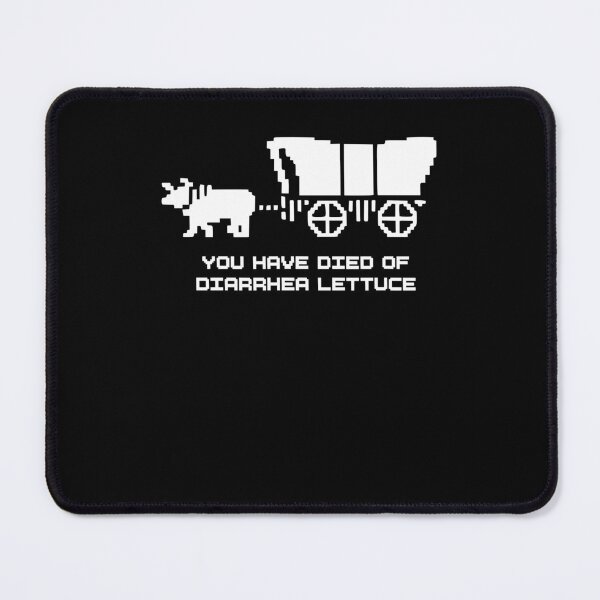 Item preview, You Have Died Of Diarrhea Lettuce Funny Oregon Trail Pixel designed and sold by PixlCrypt.