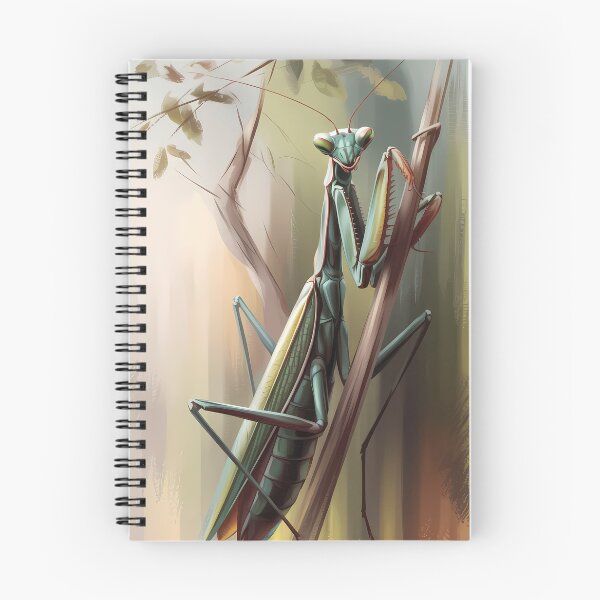 Item preview, Praying Mantis Oil Painting Nature Portrait designed and sold by SellingWSarah17.