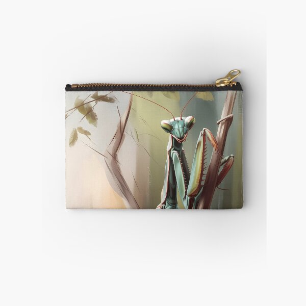 Item preview, Praying Mantis Oil Painting Nature Portrait designed and sold by SellingWSarah17.