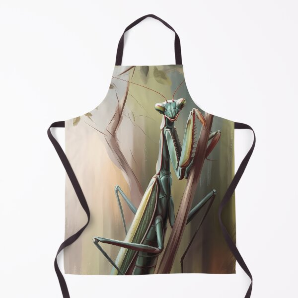 Item preview, Praying Mantis Oil Painting Nature Portrait designed and sold by SellingWSarah17.