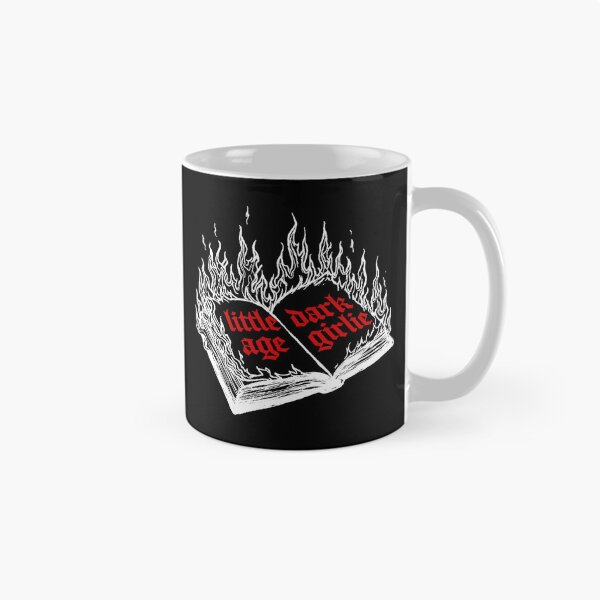 Item preview, Little Dark Age Girlie — Burning Book Gothic Art Print | Dark Academia Witch Aesthetic T-Shirt designed and sold by ArtofDari.