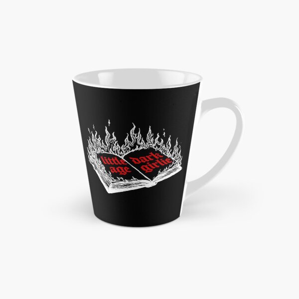 Item preview, Little Dark Age Girlie — Burning Book Gothic Art Print | Dark Academia Witch Aesthetic T-Shirt designed and sold by ArtofDari.