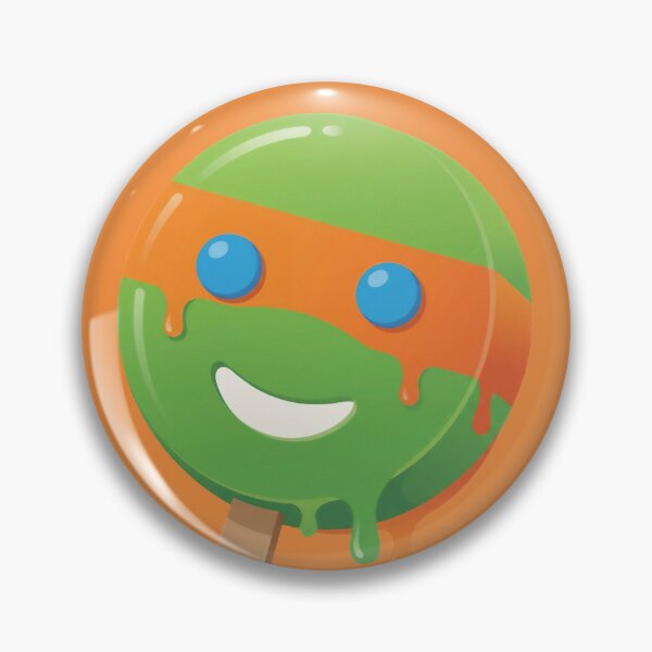 Item preview, Ninja Turtle Popsicle Mikey Retro Ice Cream Art  designed and sold by webninja.