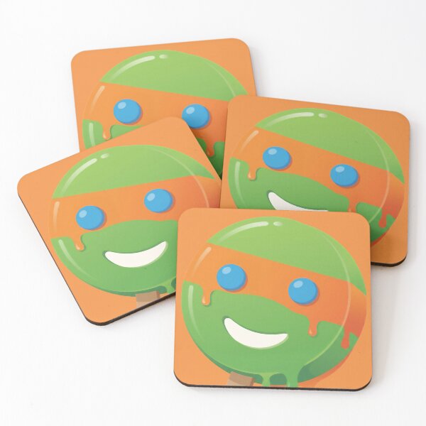 Item preview, Ninja Turtle Popsicle Mikey Retro Ice Cream Art  designed and sold by webninja.