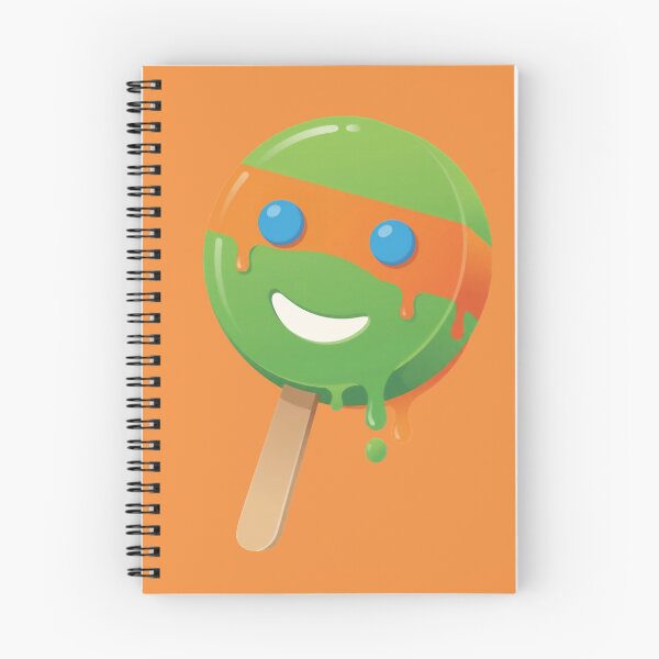 Item preview, Ninja Turtle Popsicle Mikey Retro Ice Cream Art  designed and sold by webninja.