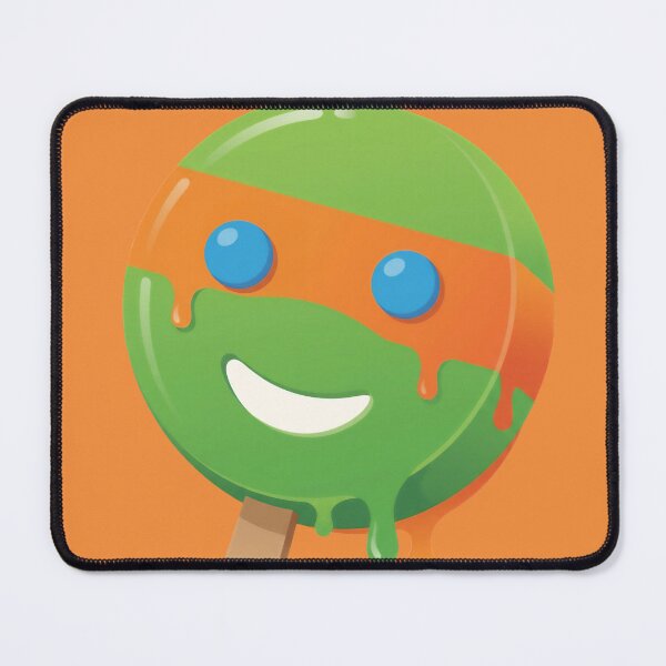 Item preview, Ninja Turtle Popsicle Mikey Retro Ice Cream Art designed and sold by webninja.