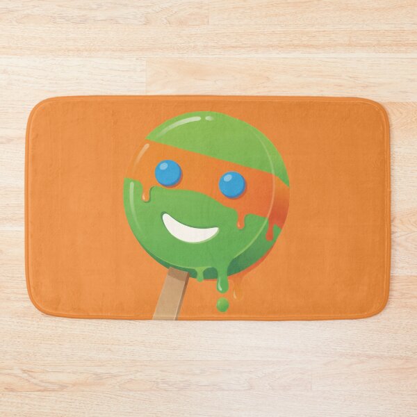 Item preview, Ninja Turtle Popsicle Mikey Retro Ice Cream Art  designed and sold by webninja.