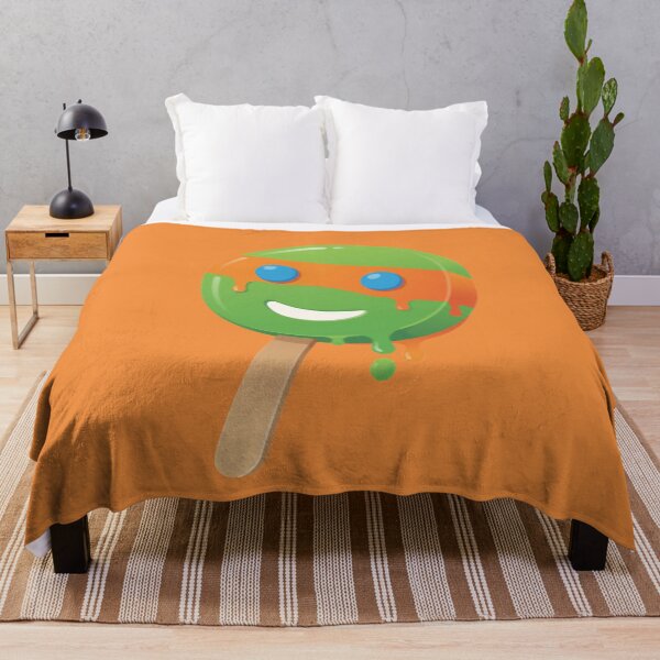 Item preview, Ninja Turtle Popsicle Mikey Retro Ice Cream Art designed and sold by webninja.