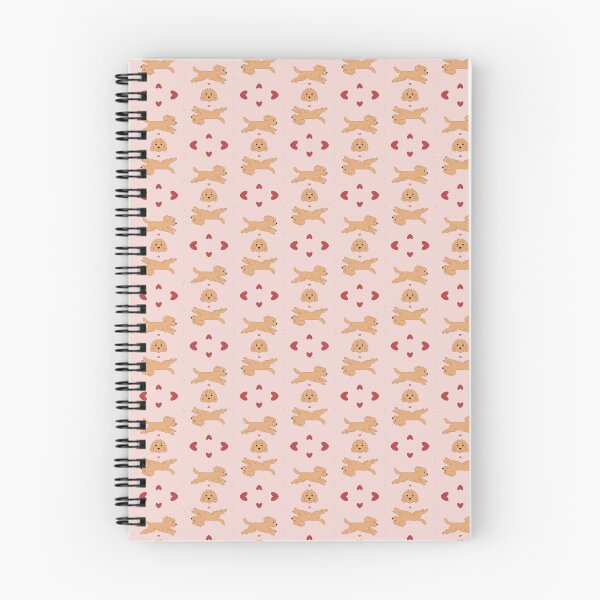 Item preview, Happy Cavoodle - Pink designed and sold by Mina Mina Designs.