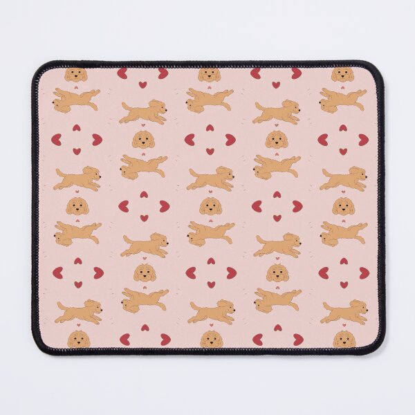 Item preview, Happy Cavoodle - Pink designed and sold by Mina Mina Designs.