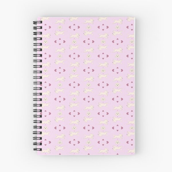 Item preview, Happy Cavoodle - Purple Hearts designed and sold by thepartypaperstudio.