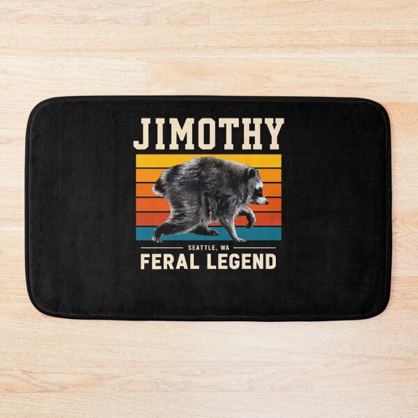 Item preview, Jimothy Seattle Feral Legend Funny Vintage Raccoon designed and sold by PixlCrypt.