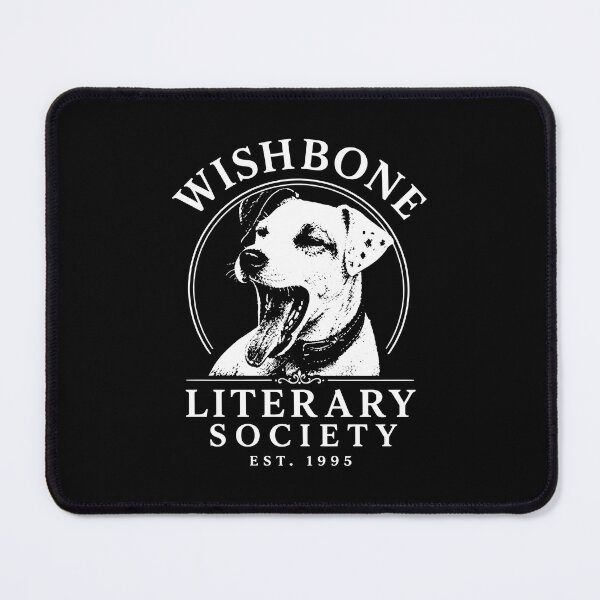 Item preview, Wishbone Literary Society 1995 Funny Classic Dog Book Club designed and sold by PixlCrypt.