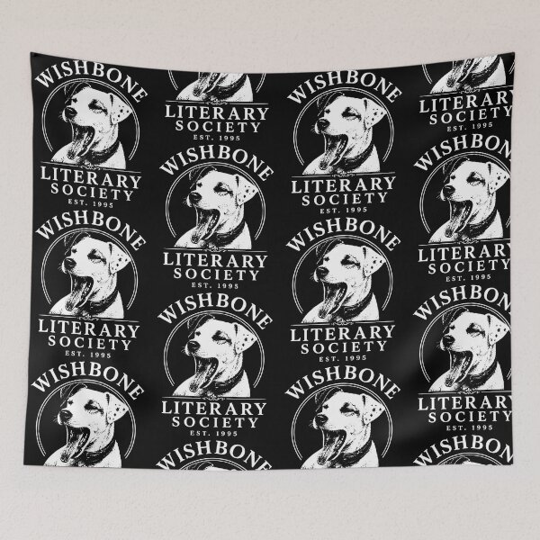 Item preview, Wishbone Literary Society 1995 Funny Classic Dog Book Club designed and sold by PixlCrypt.