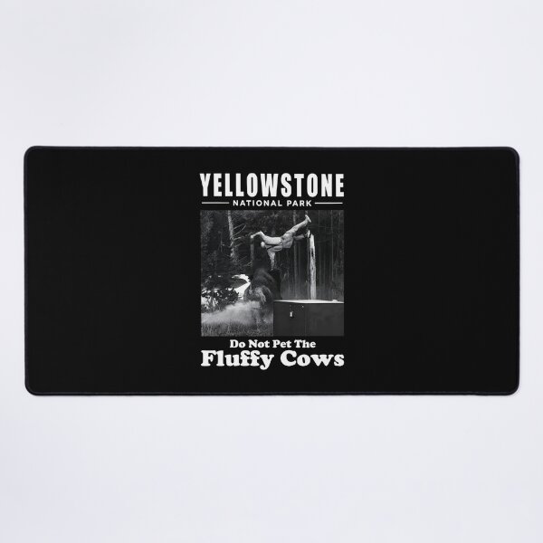 Item preview, Yellowstone National Park Do Not Pet The Fluffy Cows designed and sold by PixlCrypt.
