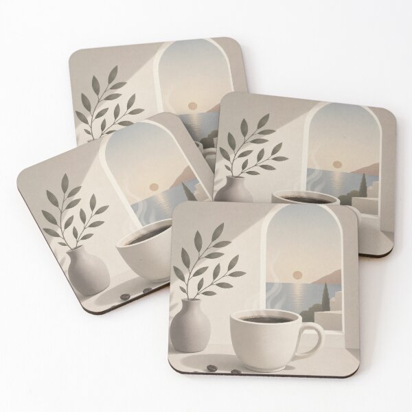 Item preview, Quiet Morning Coffee Still Life designed and sold by joycrysstudio.