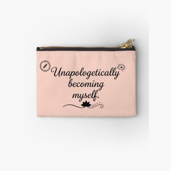 Item preview, Unapologetically Becoming Myself Self Love Quote Minimalist Typography designed and sold by MarJul.