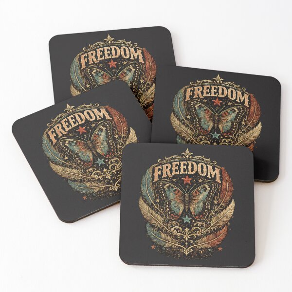 Item preview, Freedom Butterfly Vintage Rock Graphic | Original T-Shirt Design designed and sold by NucciCollective.