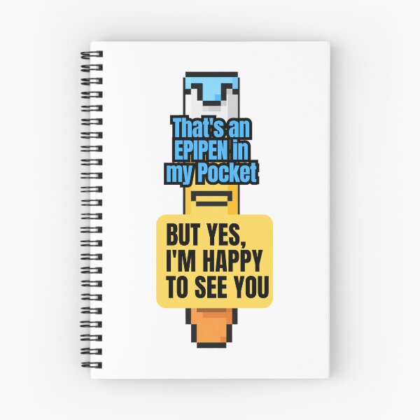 Item preview, Funny Allergy and MCAS That's an EpiPen in My Pocket Anaphylaxis Awareness  designed and sold by pulse_retail.