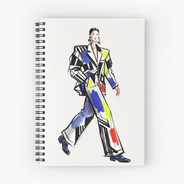 Item preview, Abstract Runway Fashion Sketch designed and sold by yara.lahdo.
