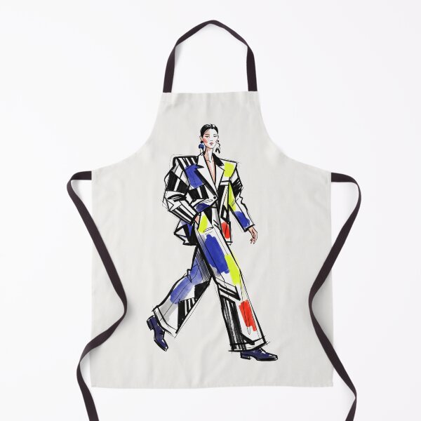 Item preview, Abstract Runway Fashion Sketch designed and sold by yara.lahdo.